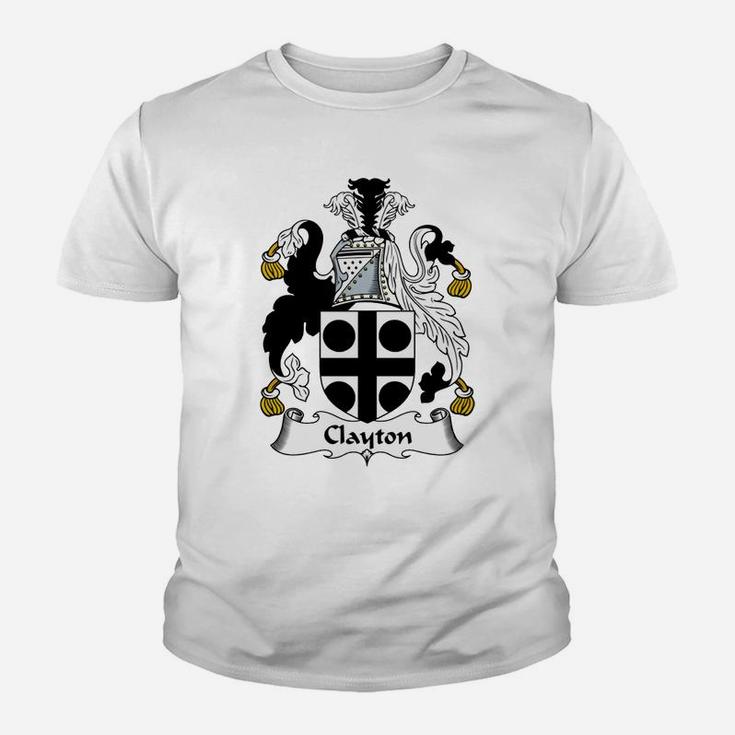 Clayton Family Crest / Coat Of Arms British Family Crests Kid T-Shirt