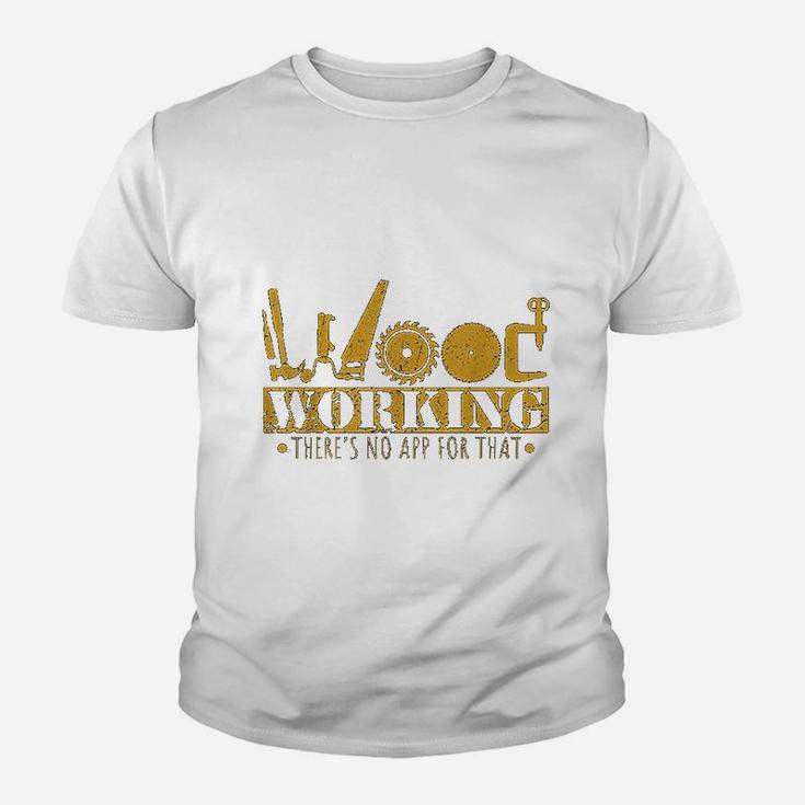 Contractor Gift Woodworking Tools Wood Worker Humor Handyman Kid T-Shirt