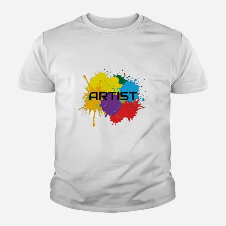 Cool Colorful Art Tshirt For Artists Kid T-Shirt