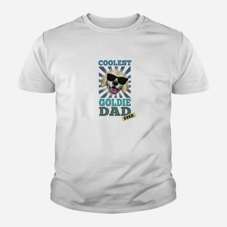 Coolest Golden Retriever Dad Dog Breeds Shirt Kid T-Shirt