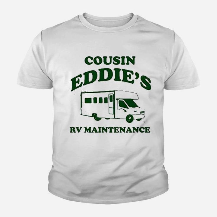 Cousin Eddies Rv Maintenance Funny Holiday Kid T-Shirt