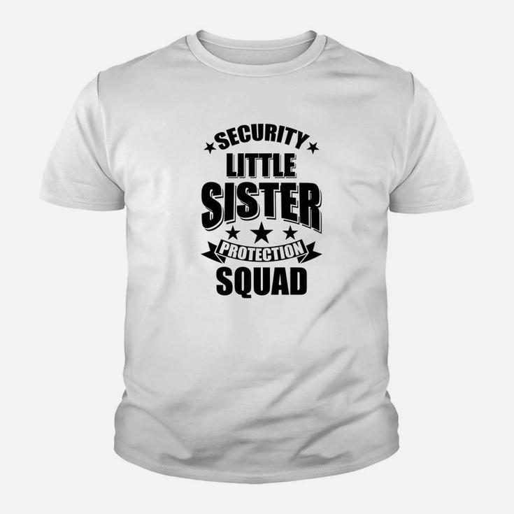 Cute Security Little Sister Protection Squad Shirt Gift Cute Security Little Sister Protection Squad Shirt Gift
