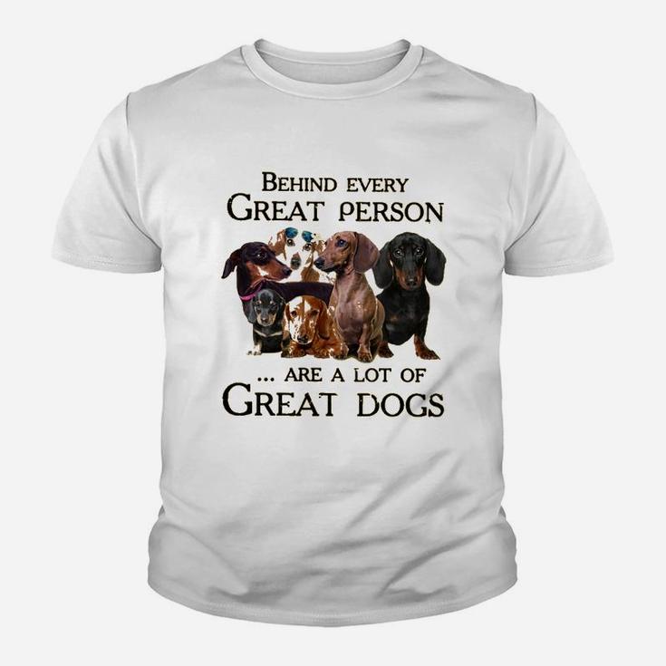 Dachshund Great Dogs Kid T-Shirt