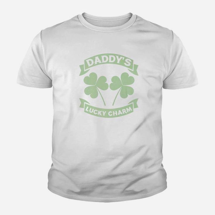 Daddys Lucky Charm St Patricks Day St Pattys Day Kid T-Shirt