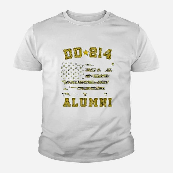 Dd214 Alumni Retirement Military Discharge Dd214 Veterans Kid T-Shirt