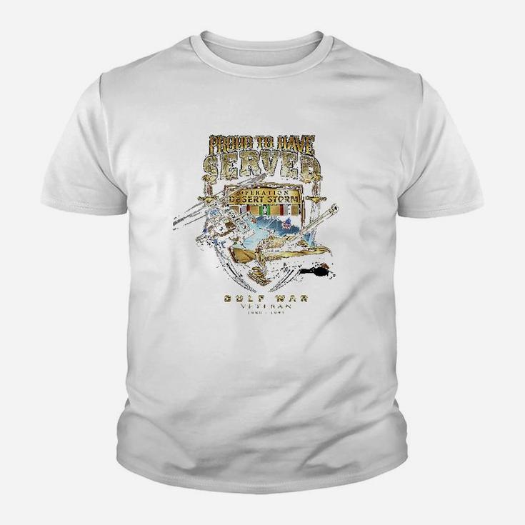 Desert Storm Veteran Kid T-Shirt
