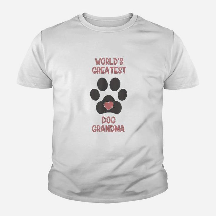 Dog Grandma Shirt For Women Gift Funny Worlds Greatest Dogs
