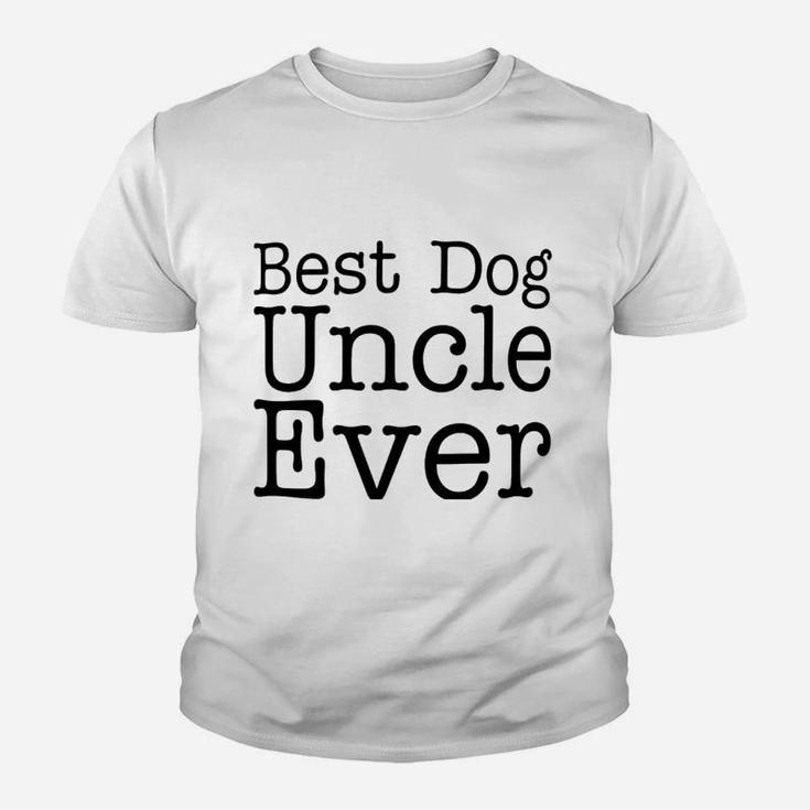 Dog Lover Best Dog Uncle Evers Kid T-Shirt