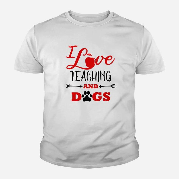 Dog Mom Dad Teacher Funny Gift End Of Year Present Kid T-Shirt