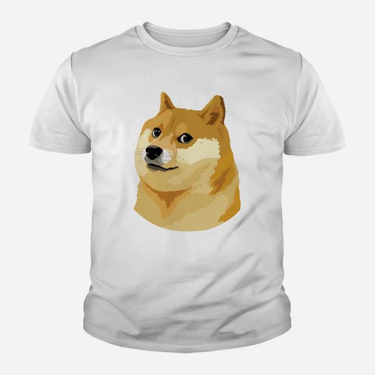 Dogecoin Dog Head- Blockchain Digi Cryptocurrency T Shirt