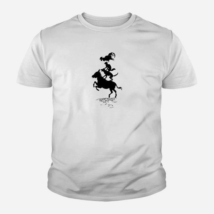 Donkey Dog Cat And Rooster Vintage Book Art Kid T-Shirt