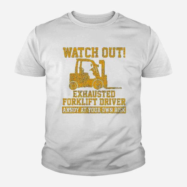 Driver Watch Out Gift Vintage Kid T-Shirt