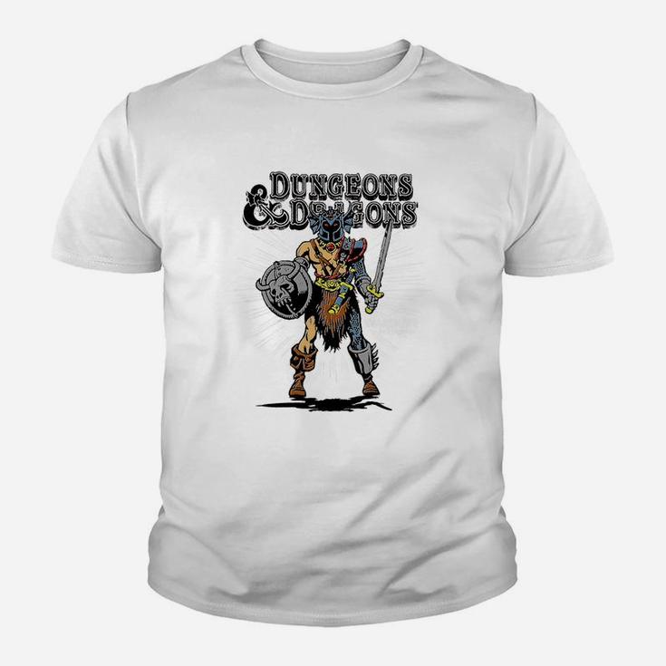 Dungeons Dragons Warduke Evil Fighter Kid T-Shirt