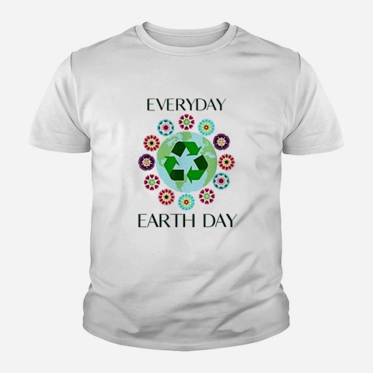 Earth Day 2021 Cute Design For Nature And Environment Kid T-Shirt