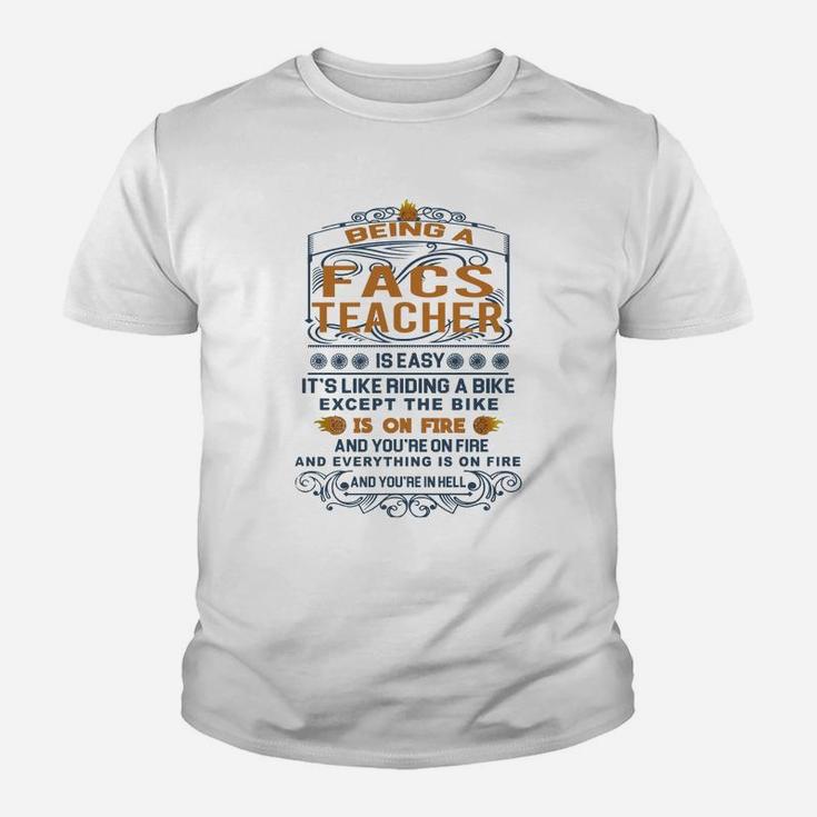 Facs Teacher Kid T-Shirt