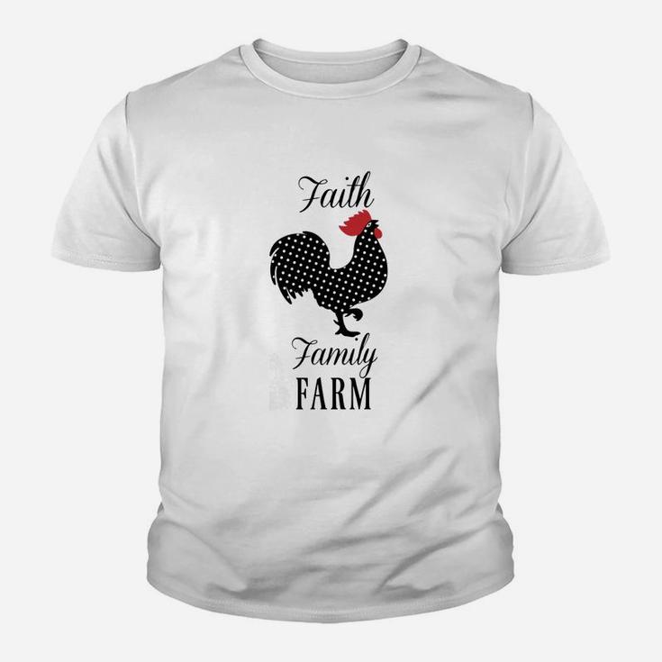 Faith Family Farm Kid T-Shirt