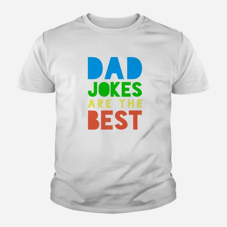 Fathers Day Gift Funny Dad Jokes Are The Best Premium Kid T-Shirt