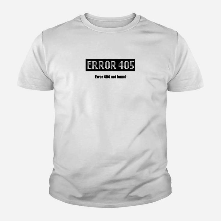 Fehler 404 Computeringenieur- Kinder T-Shirt