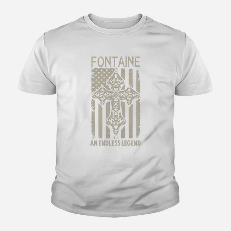 Fontaine An Endless Legend Name Shirts Kid T-Shirt