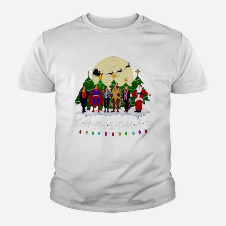 Friends The One With The Halloween Party Christmas Shirt Kid T-Shirt