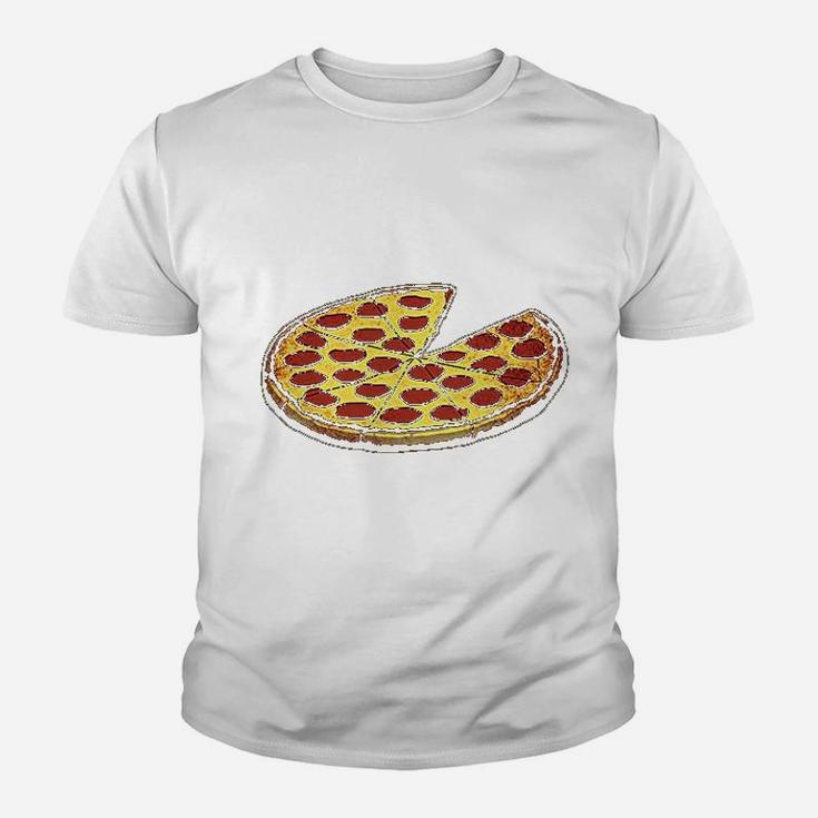 Funny Dads Pizza Pie And Slice Dad Kid T-Shirt