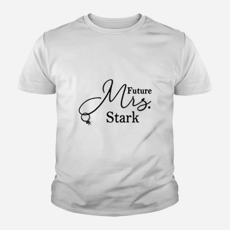 Future Mrs Stark Cute Fiance Engagement Ladies Kid T-Shirt