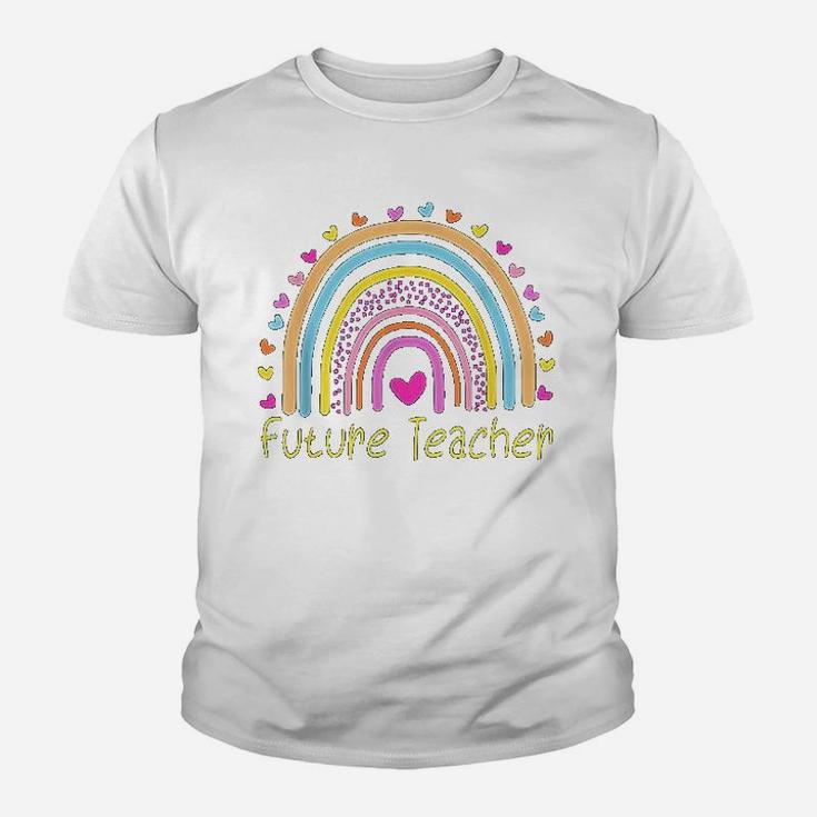 Future Teacher Rainbow Kid T-Shirt