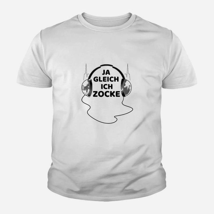 Gaming Ja Gleich Ich Zocke Kinder T-Shirt