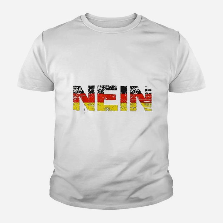 Germany Nein Funny German Oktoberfest Apparel Kid T-Shirt