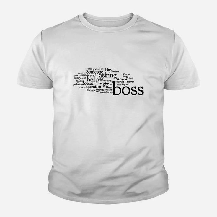 Gift For Boss Day Tshirts Boss Kid T-Shirt
