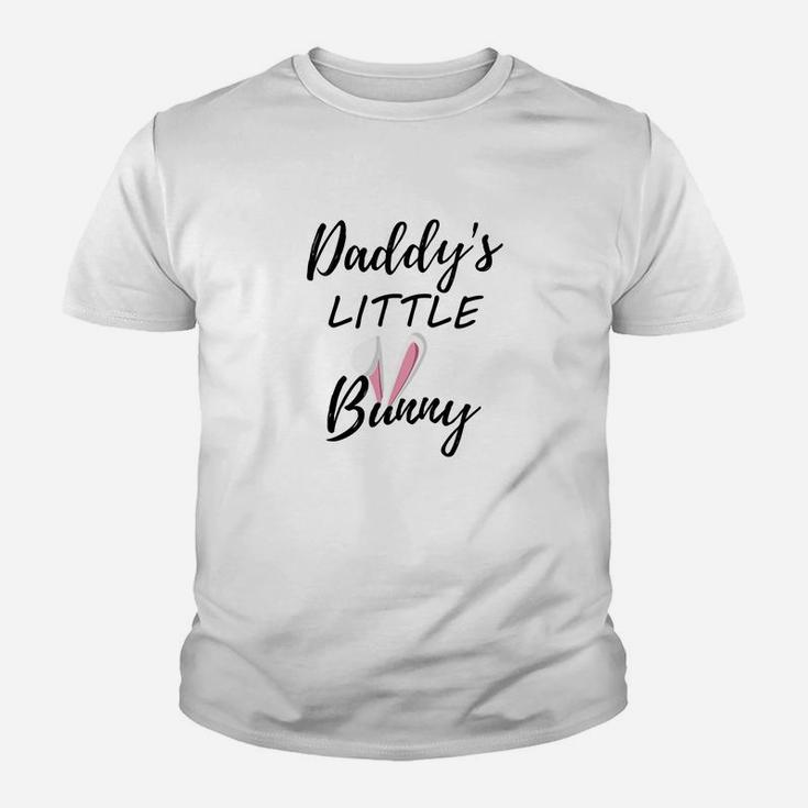 Happy Easter Gift Daddys Little Bunny Kid T-Shirt