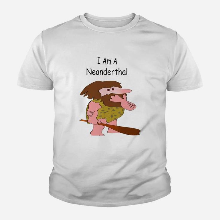 I Am A Neanderthal Funny Joke T Shirt Kid T-Shirt