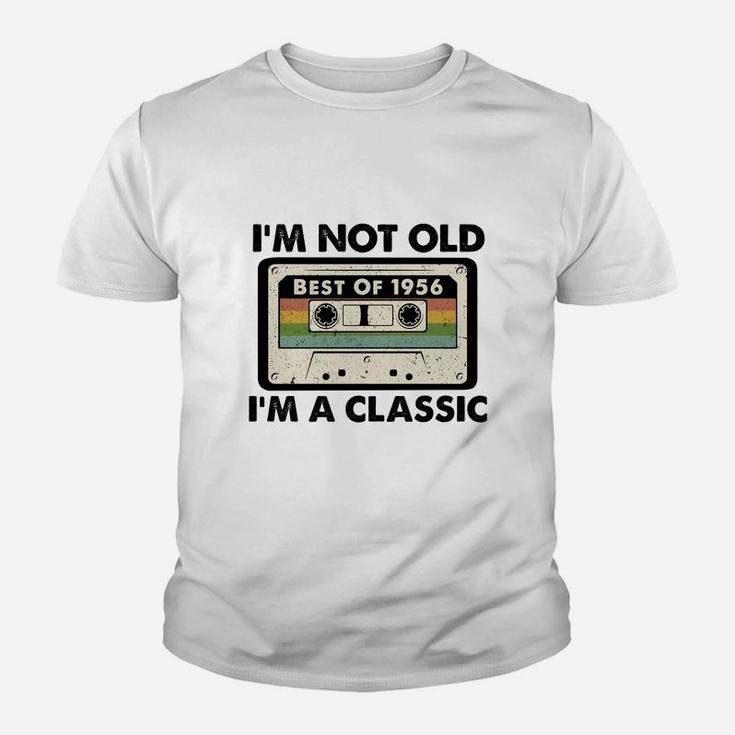 I Am Not Old I Am A Classic Best Of 1956 Vintage Cassette Happy Birthday Gift  Kid T-Shirt