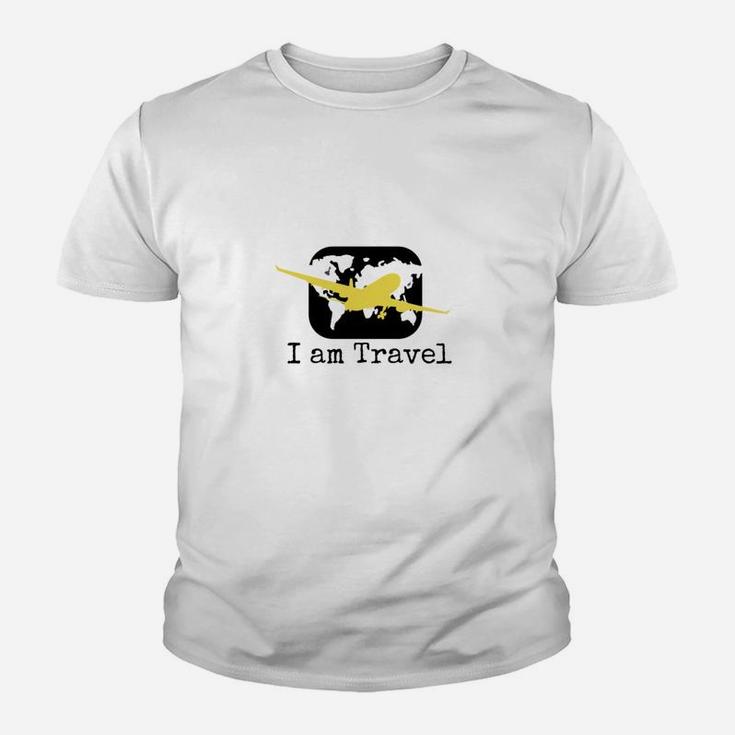 I Am Travel Travel Cup Kid T-Shirt