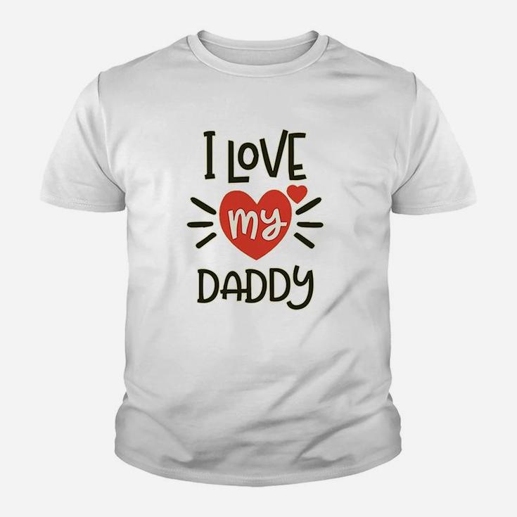 I Heart My Daddy, best christmas gifts for dad Kid T-Shirt