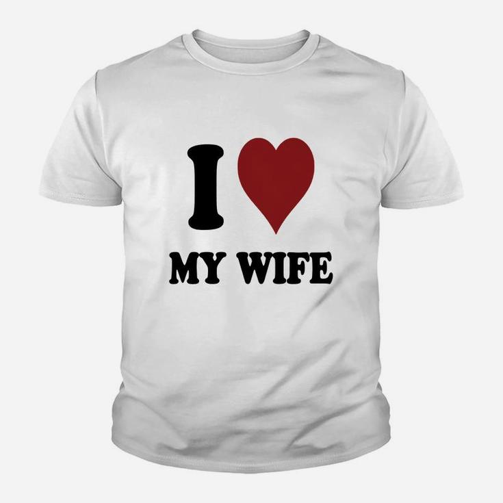 I Heart My Wife T-shirts Kid T-Shirt