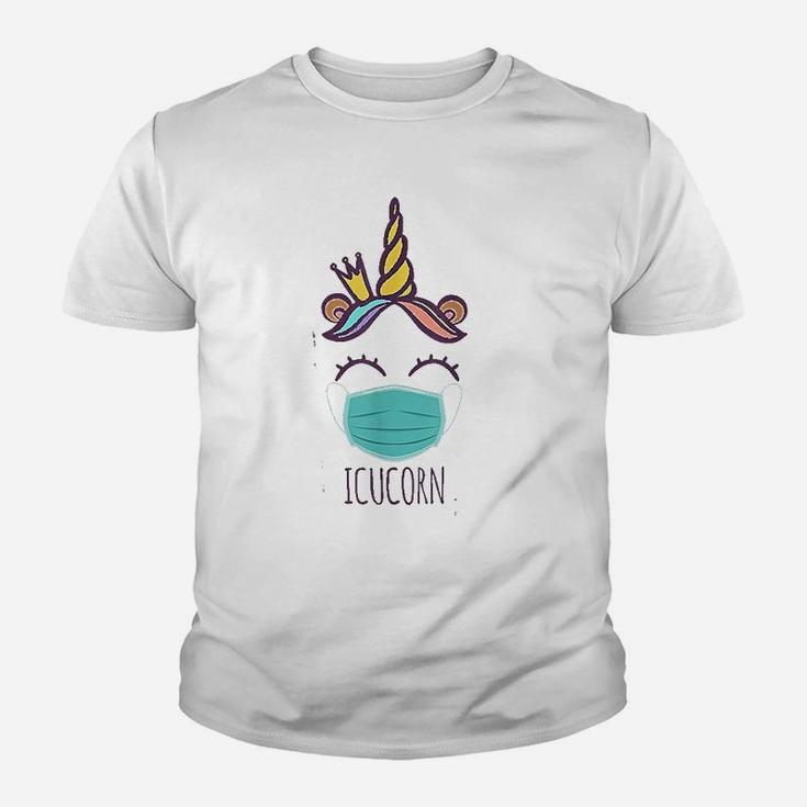 Icu Nurse Unicorn, funny nursing gifts Kid T-Shirt