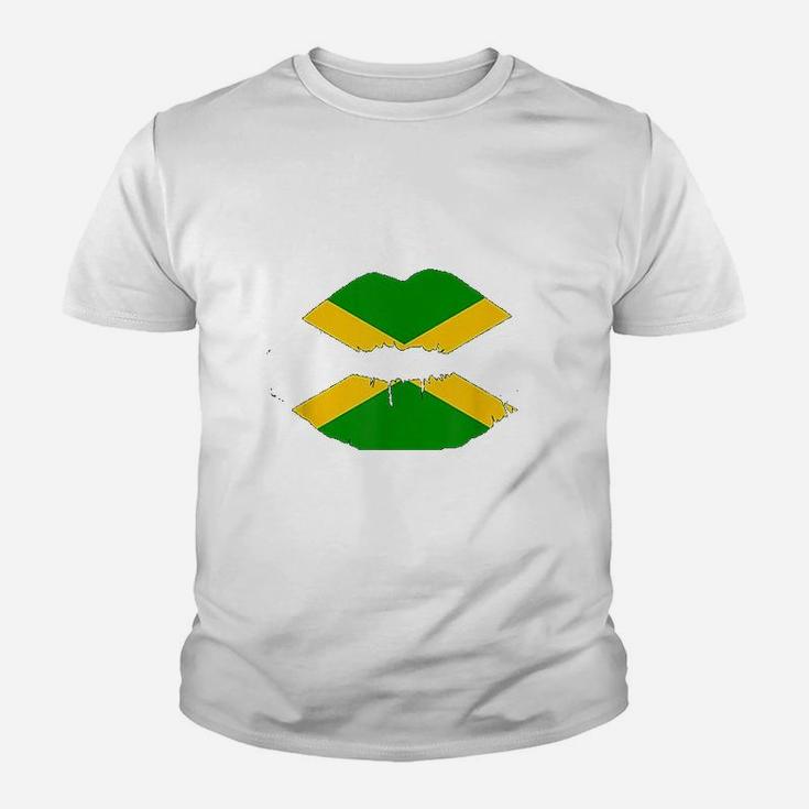 Jamaica Flag Day Jamaican Country Retro Vintage Gift Kid T-Shirt
