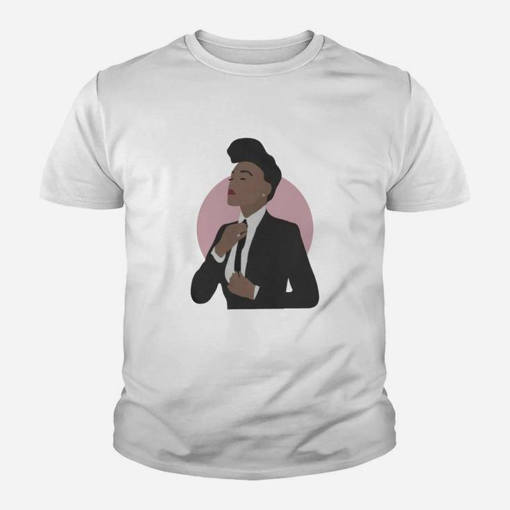 Janelle Monae Love Minimalist Style Art Colour Kid T-Shirt