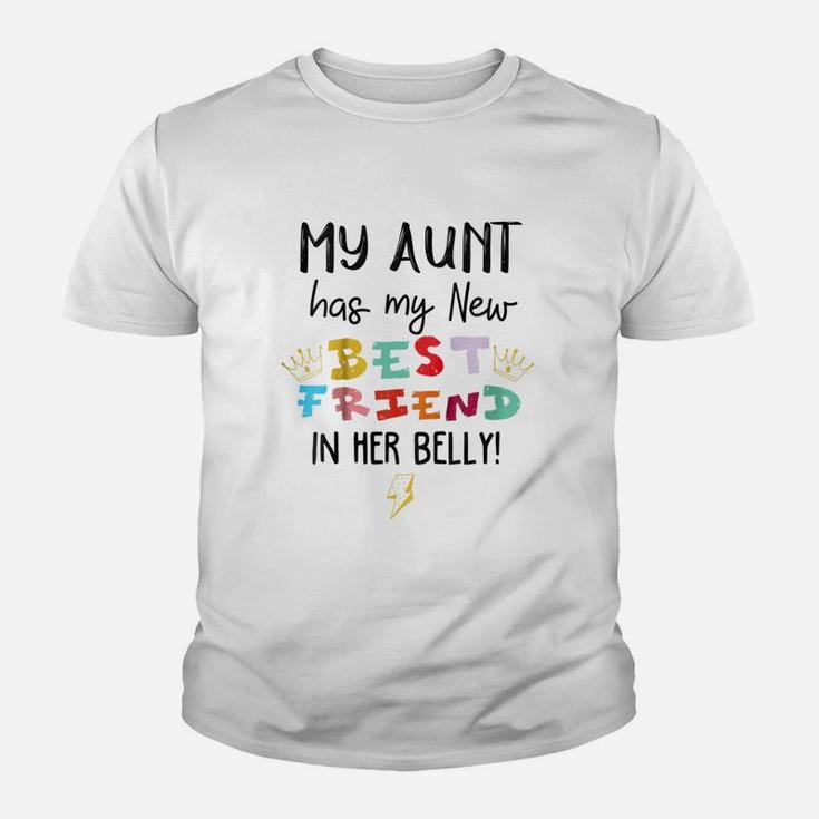 Kids Cousin Reveal My Aunt Has New Best Friend In Belly Kid T-Shirt
