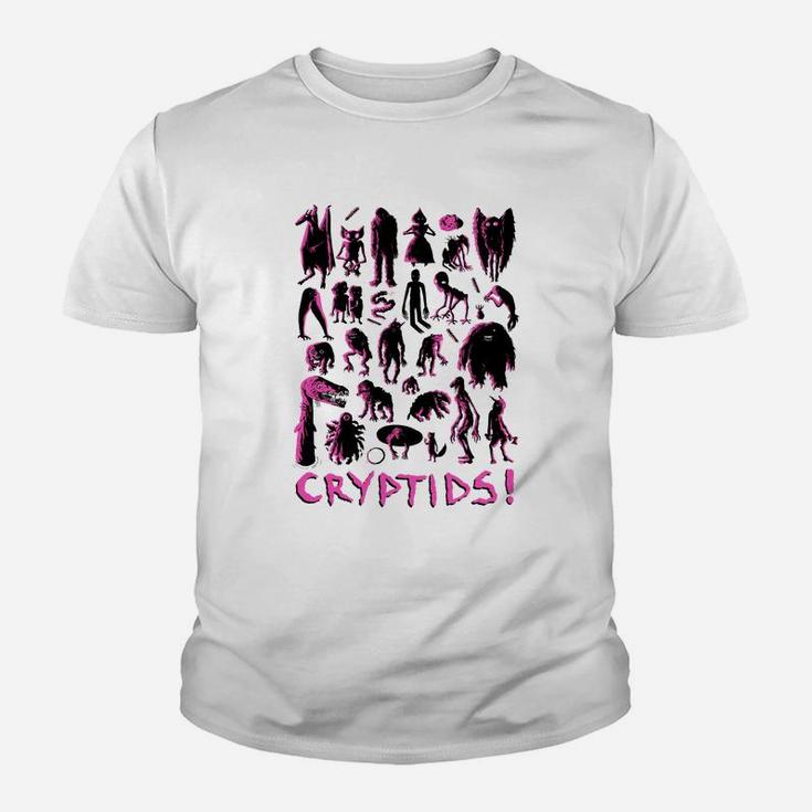 Know Your Cryptids Kid T-Shirt