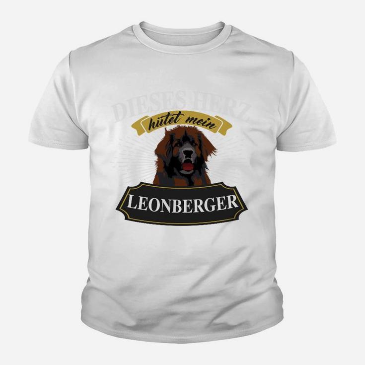 Leonberger Hütet Mein Herz Kinder T-Shirt