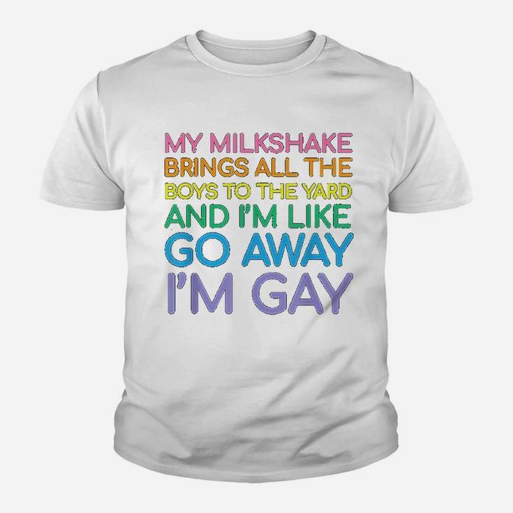 Lesbian Gay Pride Rainbow Lgbt Funny Gay Quote Kid T-Shirt