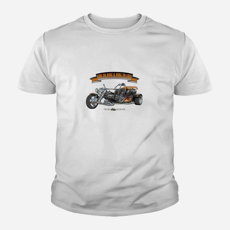 Live To Ride Ride To Live Kinder T-Shirt