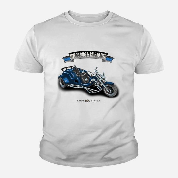Live To Ride Ride To Live Kinder T-Shirt