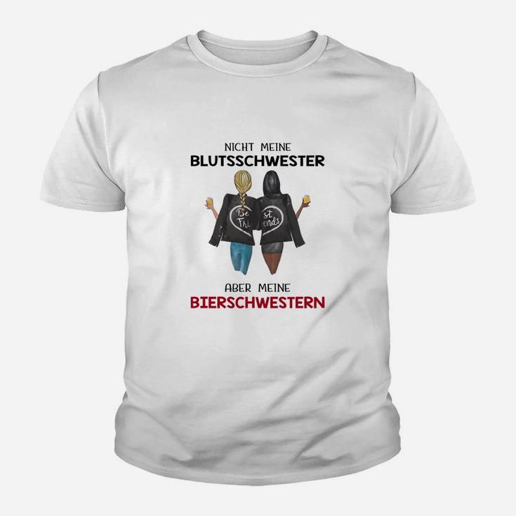 Lustiges Damen BFF Kinder Tshirt - Bierschwestern Motiv