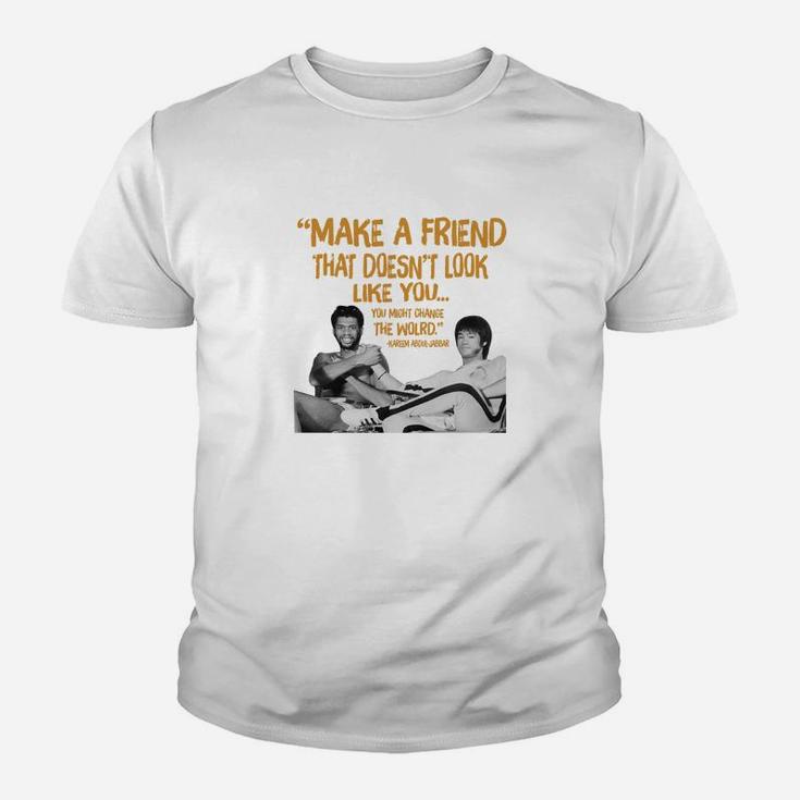 Make A Friend That Doesnt Look Like You, best friend gifts Kid T-Shirt