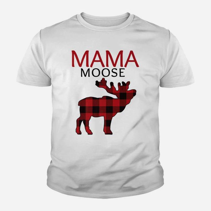 Mama Moose Matching Family Christmas Plaid Pajama Tee Kid T-Shirt