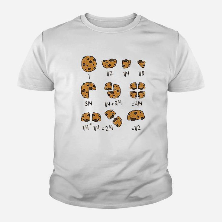 Math Teachers Chocolate Cookie Chocolate Chip Kid T-Shirt