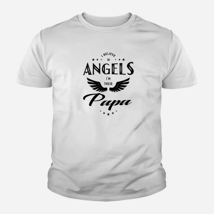 Mens Family Fathers Day Im Their Papa Gift Men Kid T-Shirt